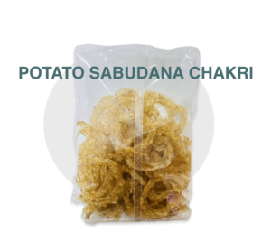 Sabudana Potato Chakri