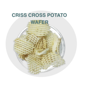 Criss Cross Potato Wafer
