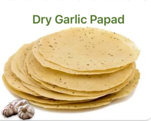 Green Garlic Papad